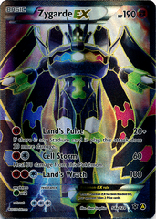 Zygarde EX 54a/124 Full-Art Promo - Mega Powers Collection Exclusive